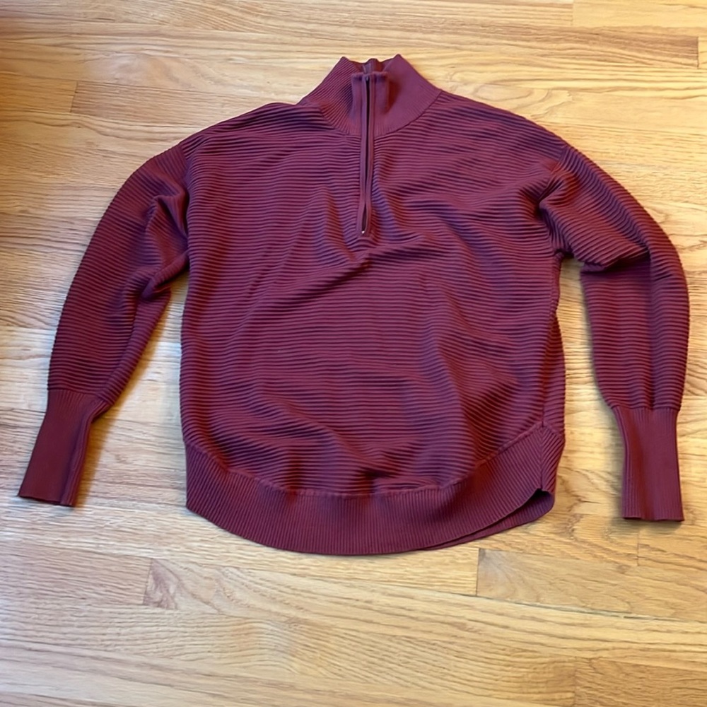 Women’s quarter zip sweater